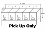 5 Hole • 3x2x4 • Bird Cage