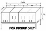 4 Hole • 3x2x3 • Bird Cage