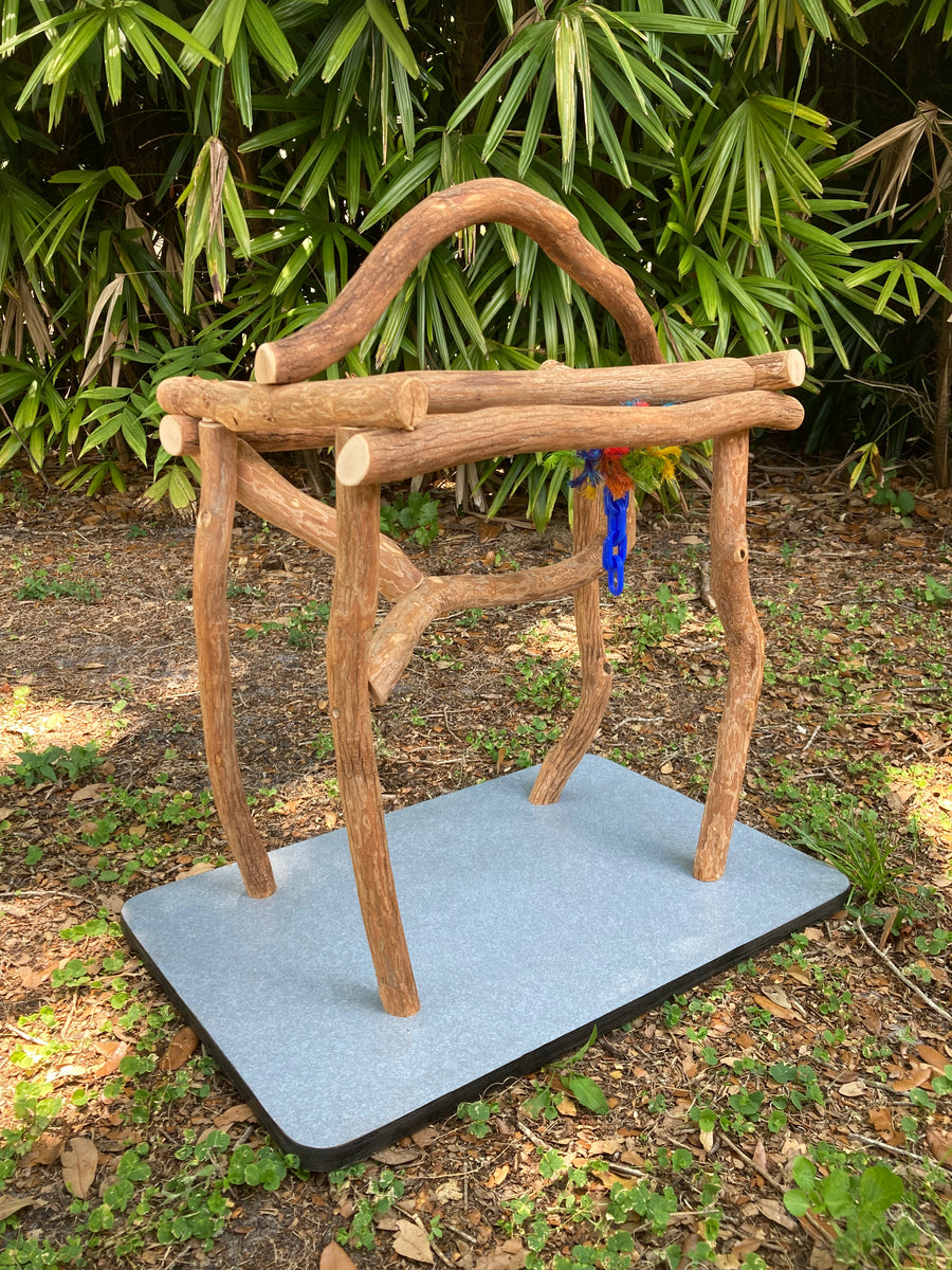 Table Top Perch Stand – Ammerman Cage and Equipment