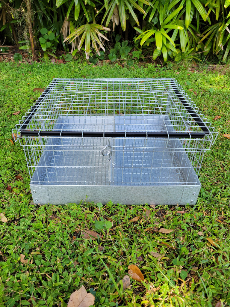 Wire Rabbit Carriers 2 Hole Rabbit Carrier – Ammerman Cage and Equipment